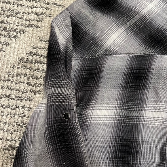 Cloth & stone for Anthropologie plaid oversized button down shirt - Picture 12 of 12